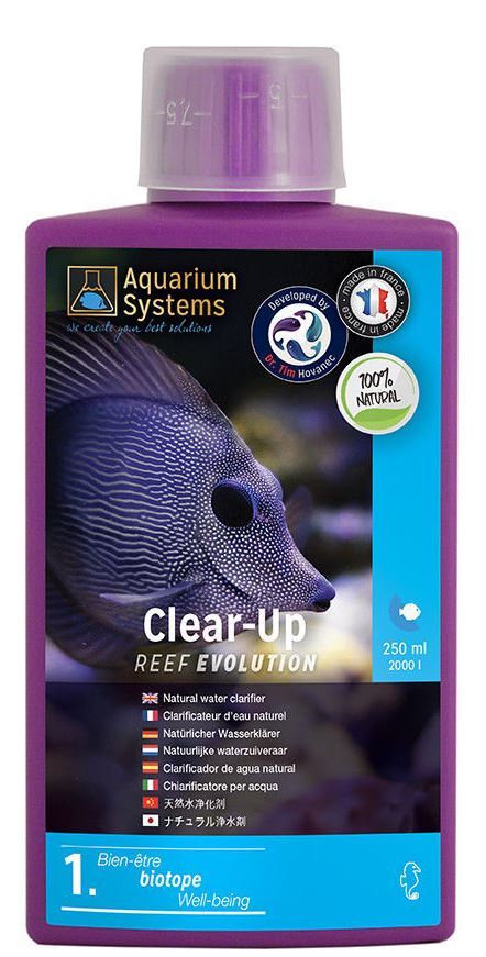Dr. Tim Clear-Up Aquarium Systems 250ml (55,80€/Liter) Natürlicher Wasserklärer