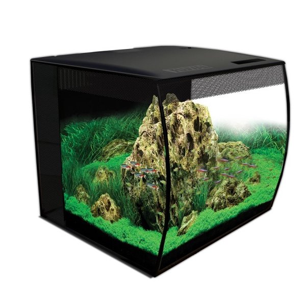 Fluval Flex 34 Liter LED Nano Aquarium schwarz mit Technick