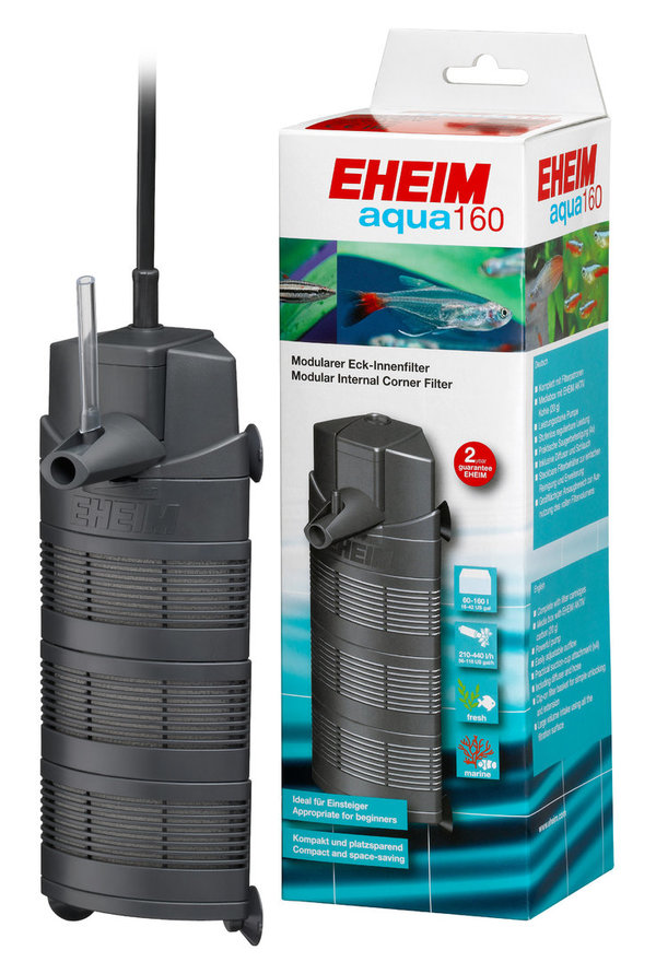 EHEIM aqua 160 ECK-Innenfilter 60-160Liter Aquarien