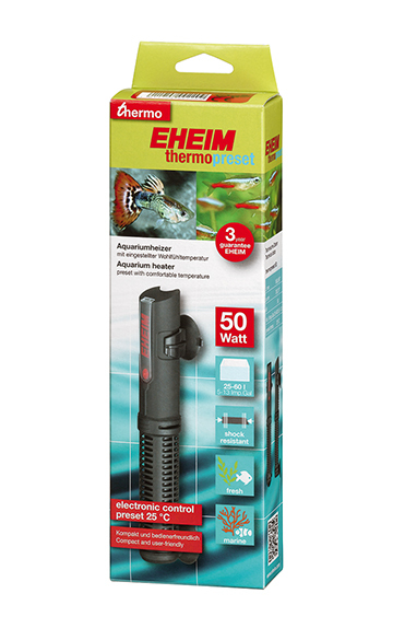 EHEIM thermopreset 50Watt für Aquarien 25-60Liter