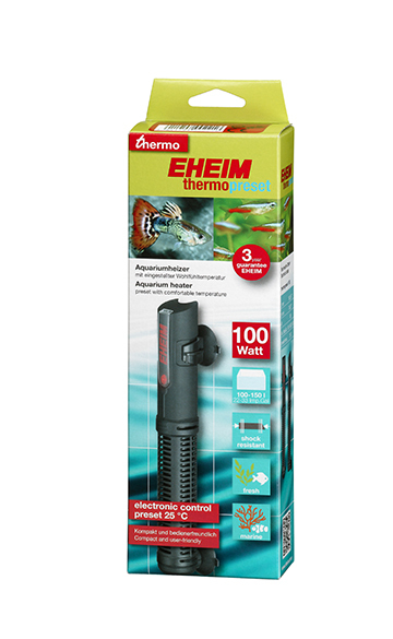 EHEIM thermopreset 100Watt für Aquarien 100-150Liter