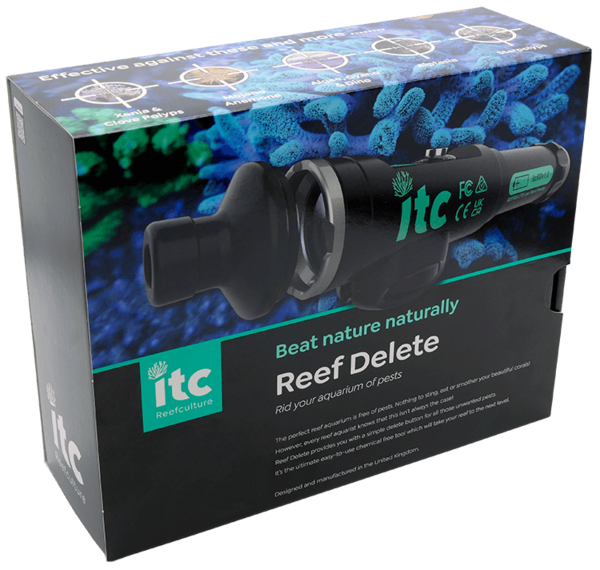ITC Reef Delete - Vernichtet Aiptasia, Mojano, Algen, Cyano, Plattwürmer usw.