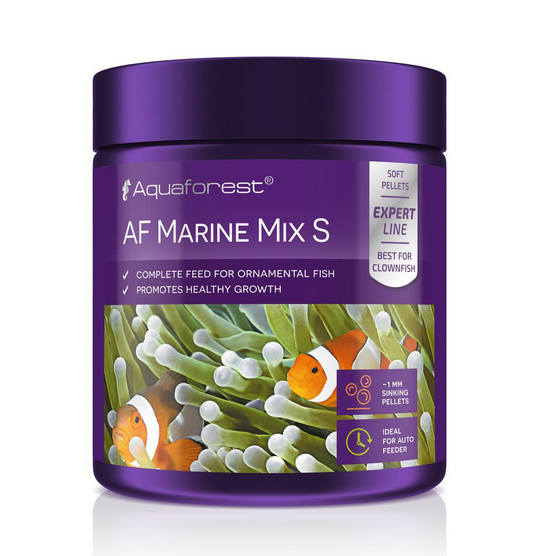 Aquaforest Marine Mix S 120g - Granulatfutter für kleine Fische