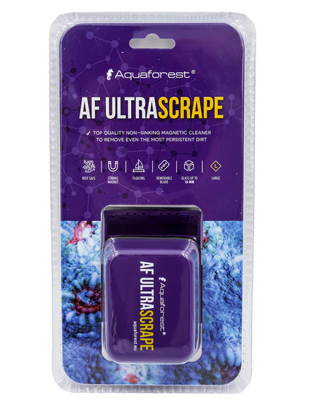 Aquaforest UltraScrape Large - schwimmender Algenmagnet bis 16mm Glasstärke